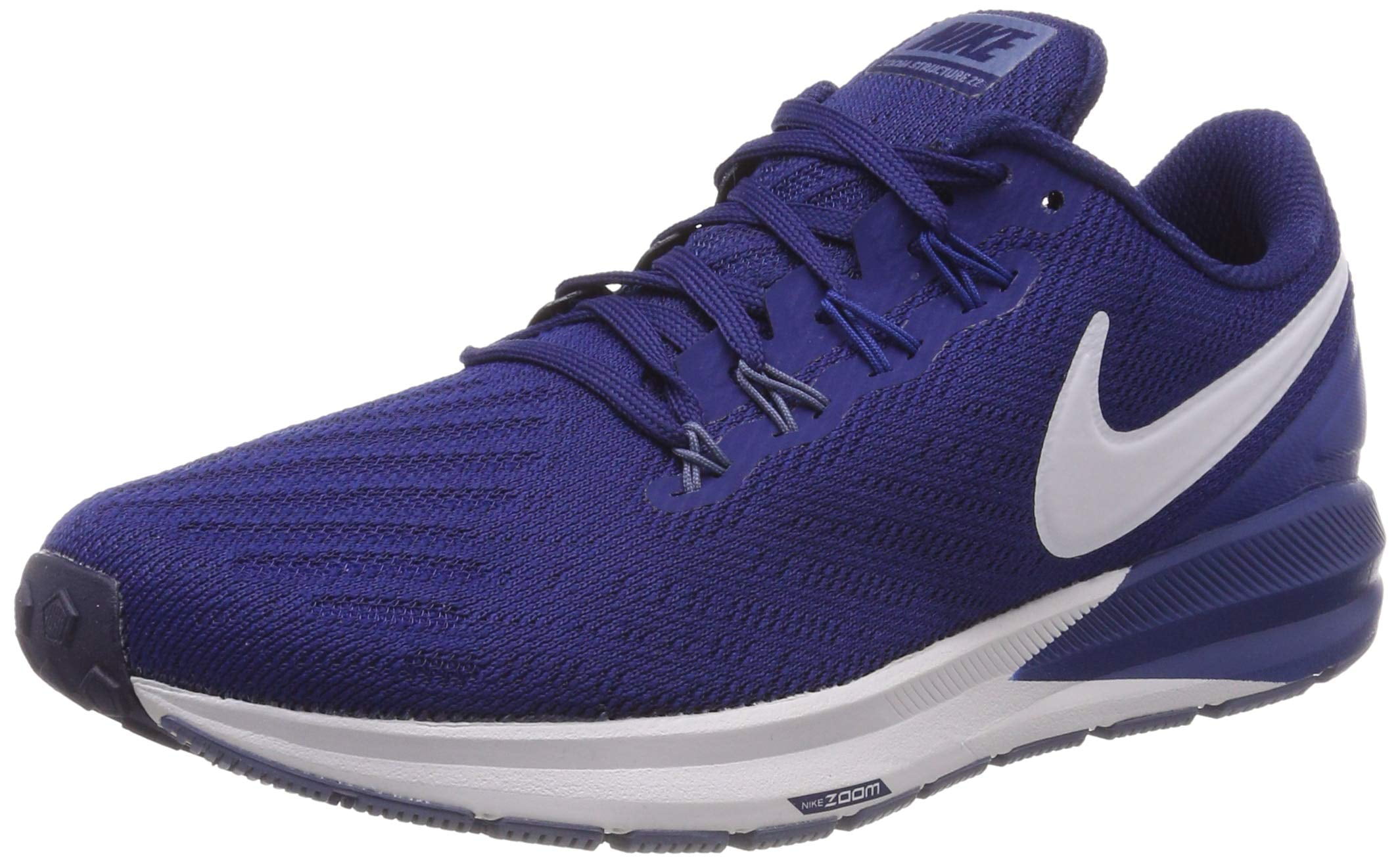 lejer Legeme billig Nike AA1636-404: Men's Air Zoom Structure 22 Blue Void/Vast Grey/Gym Blue  Shoe (8.5 D(M) US Men) - Walmart.com