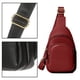 thumbnail image 3 of Mini bolso cruzado versátil, bolso de pecho de gran capacidad de PU simple para mujer, 3 of 5