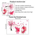 thumbnail image 2 of ABODELINE Valentine's Day Wall Decals Pink Heart Tree Gnome Wall Stickers Love Butterfly Valentines Stickers Heart Wall Decor for Living Room Anniversary Party Decor, 2 of 6