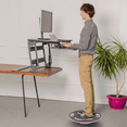 thumbnail image 4 of Magshion Wobble Balance Board for Standing Desk, Exercise Balance Trainer with 360° Rotation and Handle, Physical Therapy and Core Training, Gray, 4 of 10