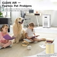 thumbnail image 6 of FRESHDEW HEPA Air Purifier for Large Rooms up to 2500 Sq.ft, Air Purifiers for Pet Dander&Odor, Dust, Pollen, Wildfire/Smoke, AP401, White, 2026 New, 6 of 10