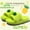 Green, variant on Cartoon Pineapple Style Slippers Cute Food Animal Slides for Women and Men Soft Lightweight House Slippers Indoor Bathroom Shower Sandals