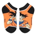 thumbnail image 5 of Dragon Ball Z Boys' Socks Goku Kame Symbols 4 Pairs Kids Ankle No Show Socks, 5 of 8