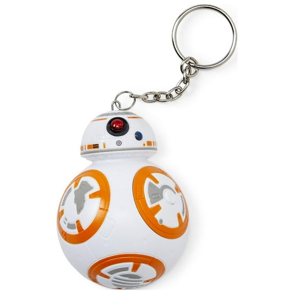 Official Star Wars Keychain with LED Lights and Sounds - BB-8