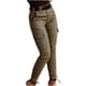 thumbnail image 1 of Pantalones de cintura alta con bolsillos ajustados informales deportivos sólidos para mujer a la moda Fridja  hfkajh101119, 1 of 5