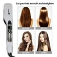 thumbnail image 2 of Professional Steam Straightener for Hair Ceramic Tourmaline Steam Flat Iron, Steam Hair Straightener Straightening Flat Iron, LED Display with Adjustable T, 2 of 8