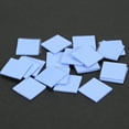 thumbnail image 2 of TFixol Thermal Silica Sticker For Laptop CPU Graphics Card Northbridge and Southbridge Solid State Cooling Silicone Gel Pad LED Chip Cooling Heat Dissipation 15*15*1.0mm 20pcs, 2 of 7