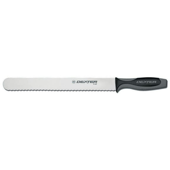 Dexter Russell 29353 V-Lo 12" Scalloped Cake Slicer Knife