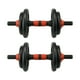thumbnail image 2 of Juego De Mancuernas Acero Recubiertas De Abs Gim Sports Juego15, 2 of 4
