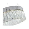 thumbnail image 4 of Bethel International LED Chandelier Chrome Stainless Steel & Crystal, 4 of 5