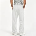 thumbnail image 5 of Mavick Men's Pants Casual Baggy Pants Wide Leg Travel Pants Streetwear Joggers with Pockets, 5 of 6