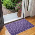 thumbnail image 2 of Purple Leopard Print Door Rugs,Washable Non Slip Door Mats Indoor,Decorative Door Mats,Entry Mat Indoor for Entrance,Bedroom,Kitchen,Bathroom,17"x30", 2 of 6
