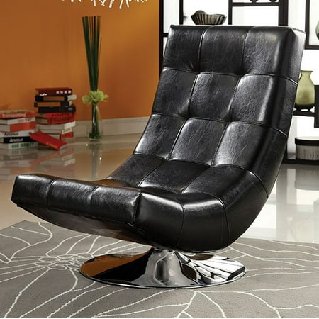 Trinidad Contemporary Swivel Chair Black Trinidad Contemporary Swivel Chair Black