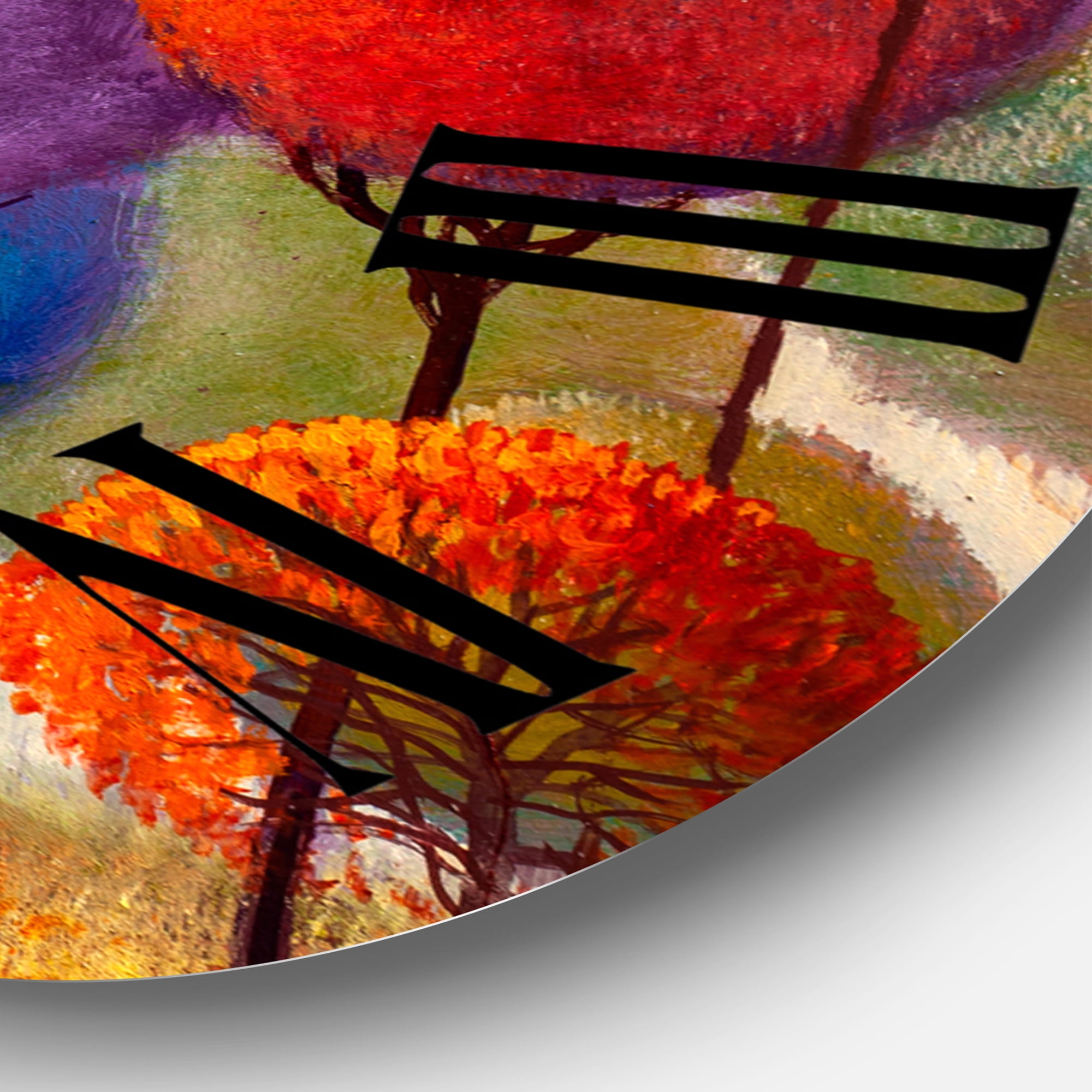 Designart 1 in Quartz Traditional Wall Clock