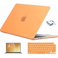 thumbnail image 1 of Kit de Funda Naranja Escarcha para MacBook Air 13.6" M5/M4/M3/M2 A3449/A3240/A3113/A2681, 1 of 7