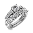 thumbnail image 3 of Diamond 1 ct tw Round Bridal Ring in 14K White Gold, 3 of 4