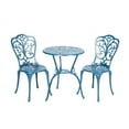 thumbnail image 2 of Alfresco Home Triora Cast Aluminum Bistro Set, Lipstick Red Finish, 2 of 7