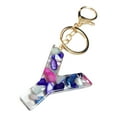 thumbnail image 1 of mtvxesu Keychain Rings Mother's Day Custom Creative Keyring Clasp 26 English Letter Pendant Keyring Sale, 1 of 8