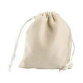 thumbnail image 1 of Drawstring Bag Storage Burlap Packaging Gift Corset Pouches Cloth Cosmetic Sack Jewelries Bundle Organize Candy Cosmetic Coins Off-White, 1 of 9