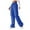 Blue, variant on Cargo Pants With Pockets Parachute Pants For Women Y2K Baggy Drawstring Streetwear Trendy Pants Khaki X-Large