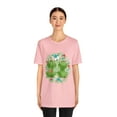 thumbnail image 3 of Cute Frogs Unisex Jersey Short Sleeve Bella Canvas Tee, 3 of 12