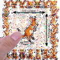 thumbnail image 4 of LUUFILx 50pcs Fun Flaming Event Animal Cartoon Kangaroo with Drink Stationery Stickers Laptop Scrapbook Water Bottle Luggage, 4 of 7