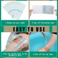 thumbnail image 6 of XIRQI 2026 New 24Pcs Dialysis Catheter Shower Cover,4" X 8" Clear Shower Protector for Central Line Wound Dressing Large Waterproof Bandages Chemo Port Chest Catheter Covers for Showering, 6 of 7