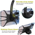 thumbnail image 3 of Soporte de silicona para teléfono para bicicleta y motocicleta, Universal, giratorio de 360°, Compatible con teléfonos inteligentes de 4,0 a 6,5 ​​pulgadas, 3 of 5