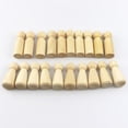 thumbnail image 4 of De Muñecas De Madera Con Clavijas Decorativas, Muñecas De Madera Sin Terminar, Caqui, Figuras Familiares De Madera Sin Terminar, Pequeños Hombres De Madera Diy Para Dibujo Hecho A Mano Diy20 Piezas Vogacara HA017378-00, 4 of 7