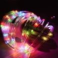 thumbnail image 3 of Viworld Outdoor String Lights 100LED 33Ft Battery Operated LED Rope Lights with Remote Indoor Timer Fairy Lights for Patio Easter Christmas Party Multicolor, 3 of 7