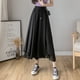 thumbnail image 1 of Pantalones de pierna ancha para mujer, culotte de cintura alta de verano, holgados, drapeados, elegantes, con nueve pliegues, pantalones de pierna ancha, falda, 1 of 6