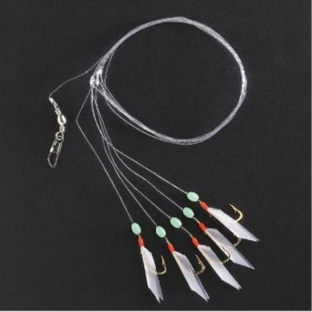 UPC: 0023534250895 | Mustad Piscator Rig (White) – #10 1pc