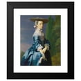 thumbnail image 2 of John Singleton Copley 20x24 Black Modern Framed Museum Art Print Titled - Portrait of Sarah Allen, Nee Sargent (C. 1763), 2 of 5
