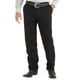 thumbnail image 1 of Pantalón casual Wrangler con parte delantera plana, corte holgado para hombre, color negro, 1 of 3