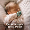 thumbnail image 3 of Nanobebe Flexy Silicone Baby Pacifier, 0-3m, Pink and Grey 4pk, 3 of 3