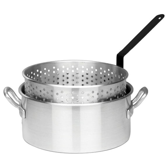 Nexgrill Large 42 Qt. Aluminum Cooking Pot, Boil Stock Cooker with ...
