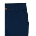 thumbnail image 3 of Wonder Nation Boys School Uniform Flat Front Shorts, Sizes 4-18 & Husky, 3 of 4