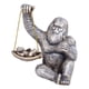 thumbnail image 2 of Estatuilla de , estatua, escultura de Animal, decoración, arte moderno, artesanía de resina para librería, estante, adorno de escritorio Plata BLESIY estatuilla de animales gorila, 2 of 8