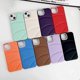 thumbnail image 2 of Funda para iPhone 14 yuxing con marco de PC y goma de TPU que absorbe los golpes Cian 5708664987600 Violeta claro, 2 of 2