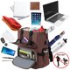 thumbnail image 2 of Mochila para portátil FALANKO 15.6' USB antirrobo protección RFID resistente agua, 2 of 3