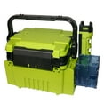 thumbnail image 2 of Fishing Box Travel Fishing Case Box with Bottle Holder and Rod Stands Tubes, 2 of 7