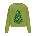 thumbnail image 3 of EchfiProm Sweatshirts for Men Christmas Tree Green Graphic Crewneck Sports Xmas Vintage Mens Shirts M, 3 of 4