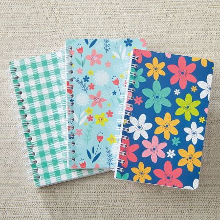 - Spring Mini Notebooks - Set of 6 3-1/2
