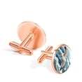 thumbnail image 3 of Seagull Elegant Stainless Steel Cufflink Set for Formal Attire -for Weddings and Events, 3 of 6