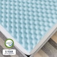 thumbnail image 4 of Healthcare SC, LLC Bodipedic Convoluted Gel Memory Foam Mattress Topper King, 4 of 5