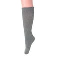 thumbnail image 4 of Long Cotton Cushion Casual Crew Socks Gray 6 Pairs Size 9-11, 4 of 4
