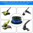 thumbnail image 2 of Home 6-Pack Durable /Trimmer Spools,Compatible with Black and Decker Weed Eater, Easy to Install 6+1 Pcs, 2 of 7