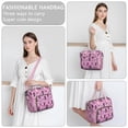 thumbnail image 5 of Pink Halloween Fantasy Pattern Womens Lunch Box for Work,Insulated Large Lunch Bag for Tween and Teen,Loncheras Para Mujer,Leakproof Adult Lunch Bag for Work,Beach,Travel,Picnic,Camping, 5 of 6