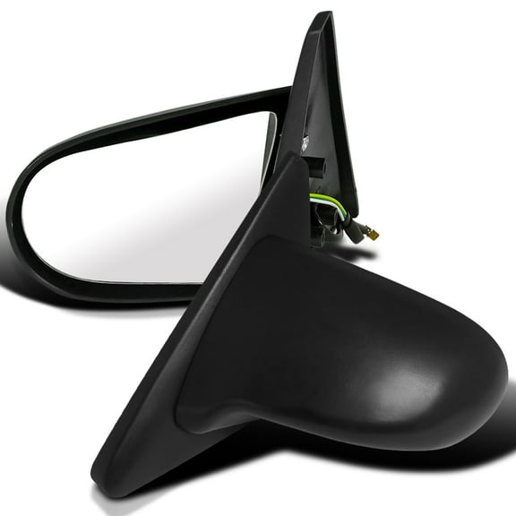 Spec-D Tuning Power Sports Side Mirrors Black Compatible with 1996-2000 Honda Civic EJ EK 2/3Dr Coupe/Sedan Left   Right Pair