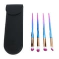 thumbnail image 2 of Kit de Cepillos de Maquillaje, 4pcs Profesional Impermeable Con Estilo Fácil de Transportar Juego de Cepillo de Maquillaje No Irrite Con Bolsa de Silicona para TODO TUpo, 2 of 7